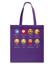 FUNNY TSHIRT FOR CELLO PLAYERS Tote Bag thumbnail
