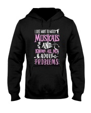 THEATRE THEATER MUSICALS MUSICAL TSHIRT Hooded Sweatshirt thumbnail