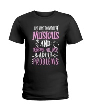 THEATRE THEATER MUSICALS MUSICAL TSHIRT Ladies T-Shirt front