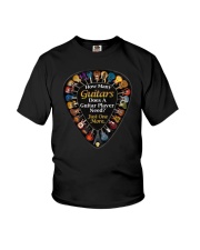 How Many Guitars Does You Need Funny Guitar Youth T-Shirt thumbnail