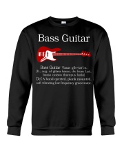 FUNNY BASS GUITAR TSHIRT FOR BASSIST Crewneck Sweatshirt thumbnail