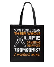 TROMBONE TSHIRT FOR TROMBONIST Tote Bag thumbnail