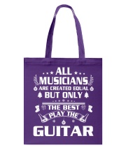 ELECTRIC ACOUSTIC GUITAR TSHIRT FOR GUITARIST Tote Bag thumbnail