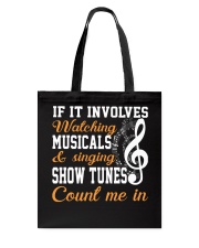 THEATRE THEATER MUSICALS MUSICAL TSHIRT Tote Bag thumbnail
