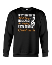 THEATRE THEATER MUSICALS MUSICAL TSHIRT Crewneck Sweatshirt thumbnail