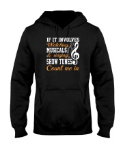 THEATRE THEATER MUSICALS MUSICAL TSHIRT Hooded Sweatshirt thumbnail