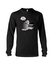 THESE KEYS SEEM VAGUELY FAMILIAR - ELEPHANT PIANO Long Sleeve Tee thumbnail