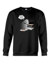 THESE KEYS SEEM VAGUELY FAMILIAR - ELEPHANT PIANO Crewneck Sweatshirt thumbnail
