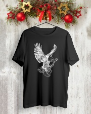 ELECTRIC ACOUSTIC GUITAR TSHIRT FOR GUITARIST Classic T-Shirt lifestyle-holiday-crewneck-front-2