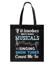THEATRE THEATER MUSICALS MUSICAL TSHIRT Tote Bag thumbnail