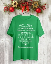 FUNNY MUSIC THEORY TSHIRT FORTE PIANISSIMO Classic T-Shirt lifestyle-holiday-crewneck-front-2