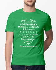 FUNNY MUSIC THEORY TSHIRT FORTE PIANISSIMO Classic T-Shirt lifestyle-mens-crewneck-front-13