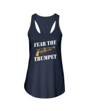 Fear the trumpet funny trumpeter tshirt Ladies Flowy Tank thumbnail