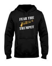 Fear the trumpet funny trumpeter tshirt Hooded Sweatshirt thumbnail