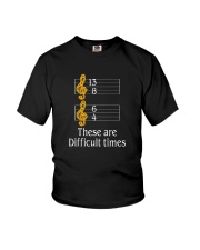 THESE ARE DIFFICULT TIMES Youth T-Shirt thumbnail