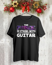 ELECTRIC ACOUSTIC GUITAR TSHIRT FOR GUITARIST Classic T-Shirt lifestyle-holiday-crewneck-front-2