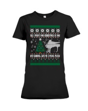 AWESOME DESIGN FOR PIANO PLAYERS Premium Fit Ladies Tee thumbnail