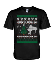 AWESOME DESIGN FOR PIANO PLAYERS V-Neck T-Shirt thumbnail