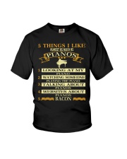 AWESOME DESIGN FOR PIANO PLAYERS Youth T-Shirt thumbnail