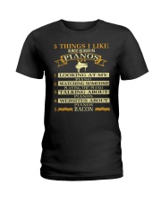 AWESOME DESIGN FOR PIANO PLAYERS Ladies T-Shirt thumbnail