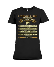 AWESOME DESIGN FOR PIANO PLAYERS Premium Fit Ladies Tee thumbnail