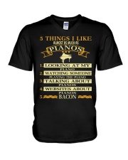 AWESOME DESIGN FOR PIANO PLAYERS V-Neck T-Shirt thumbnail