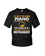 AWESOME DESIGN FOR PIANO PLAYERS Youth T-Shirt thumbnail