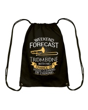 TROMBONE TSHIRT FOR TROMBONIST Drawstring Bag thumbnail
