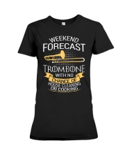 TROMBONE TSHIRT FOR TROMBONIST Premium Fit Ladies Tee thumbnail