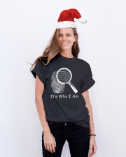 ELECTRIC ACOUSTIC GUITAR TSHIRT FOR GUITARIST Classic T-Shirt lifestyle-holiday-crewneck-front-1