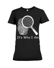 ELECTRIC ACOUSTIC GUITAR TSHIRT FOR GUITARIST Premium Fit Ladies Tee thumbnail