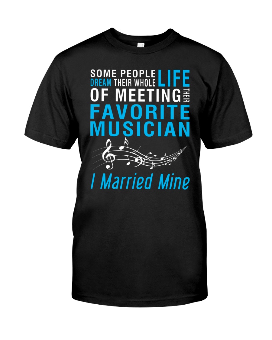 Meeting Favorite Musician married Wife Husband Classic T-Shirt