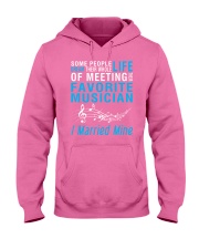 Meeting Favorite Musician married Wife Husband Hooded Sweatshirt thumbnail