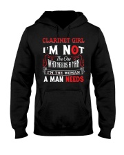 FUNNY DESIGN FOR CLARINET PLAYERS Hooded Sweatshirt tile