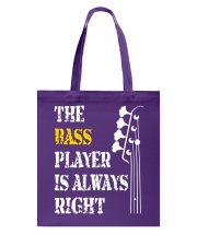 FUNNY BASS GUITAR TSHIRT FOR BASSIST Tote Bag thumbnail