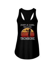 TROMBONE TSHIRT FOR TROMBONIST Ladies Flowy Tank tile