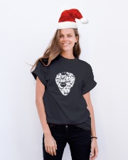 ELECTRIC ACOUSTIC GUITAR TSHIRT FOR GUITARIST Classic T-Shirt lifestyle-holiday-crewneck-front-1