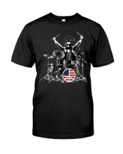 FUNNY DRUM DRUMS TSHIRT FOR DRUMMER Premium Fit Mens Tee thumbnail