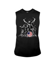 FUNNY DRUM DRUMS TSHIRT FOR DRUMMER Sleeveless Tee thumbnail