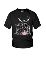 FUNNY DRUM DRUMS TSHIRT FOR DRUMMER Youth T-Shirt thumbnail