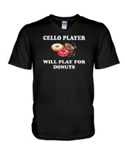 FUNNY TSHIRT FOR CELLO PLAYERS V-Neck T-Shirt thumbnail