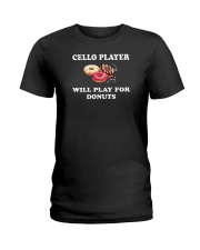 FUNNY TSHIRT FOR CELLO PLAYERS Ladies T-Shirt thumbnail