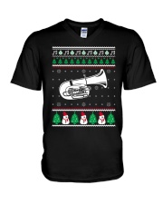 TUBA TSHIRT FOR TUBIST TUBAIST V-Neck T-Shirt thumbnail