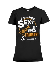 TRUMPET TSHIRT FOR TRUMPETER Premium Fit Ladies Tee thumbnail