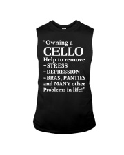 FUNNY TSHIRT FOR CELLO PLAYERS Sleeveless Tee thumbnail
