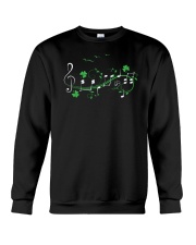 IRISH SHAMROCK MUSIC NOTE TSHIRT - TREBLE VERSION Crewneck Sweatshirt thumbnail