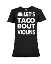 FUNNY TSHIRT FOR VIOLIN PLAYERS Premium Fit Ladies Tee thumbnail