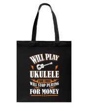 FUNNY DESIGN FOR UKULELE LOVERS Tote Bag thumbnail