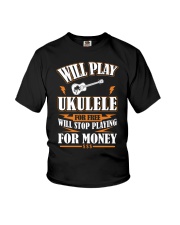 FUNNY DESIGN FOR UKULELE LOVERS Youth T-Shirt thumbnail