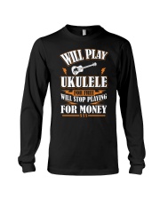 FUNNY DESIGN FOR UKULELE LOVERS Long Sleeve Tee thumbnail